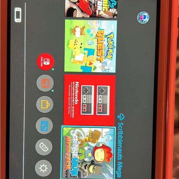 Nintendo Switch lite bundle with extra long charging cable - Picture 6 of 10